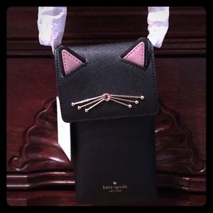 Bnwt Kate Spade North South Cat Meow crossbody